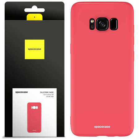 Spacecase Silicone Case Galaxy S8 red
