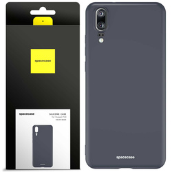 Etui silikonowe Spacecase Silicone Case do Huawei P20 czarne