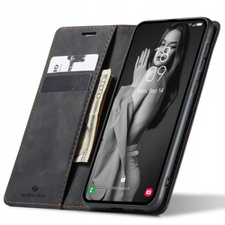 Etui z klapką Spacecase Wallet do Galaxy A32 5G czarne