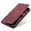 Etui z klapką Spacecase Wallet do Poco X7/RM Note 14 Pro/Pro+ 5G czerwone