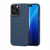 Etui skórzane Spacecase Classy Mag do iPhone 16 Pro Max granatowe