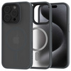 Etui Spacecase Hybrid Mag do iPhone 15 Pro szare