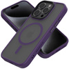 Etui Spacecase Hybrid Mag do iPhone 15 Pro fioletowe