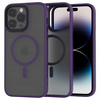 Etui Spacecase Hybrid Mag do iPhone 14 Pro Max fioletowe