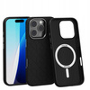 Etui skórzane Spacecase Classy Mag do iPhone 16 Pro czarne