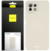 Etui silikonowe Spacecase Silicone Case do Xiaomi Mi 11 Lite kremowe