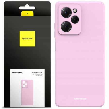 Spacecase Silicone Case Poco X5 Pro 5G lilac