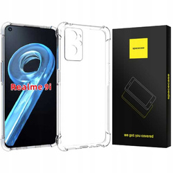 Etui Spacecase Anti-shock do Realme 9i 4G przezroczyste