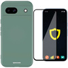 Spacecase Silicone Case Google Pixel 8A dark green