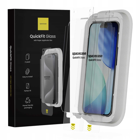 Spacecase Quickfit Glass iPhone 16 Pro/17/17 Pro