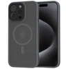 Etui Spacecase Hybrid Mag do iPhone 15 Pro Max szare