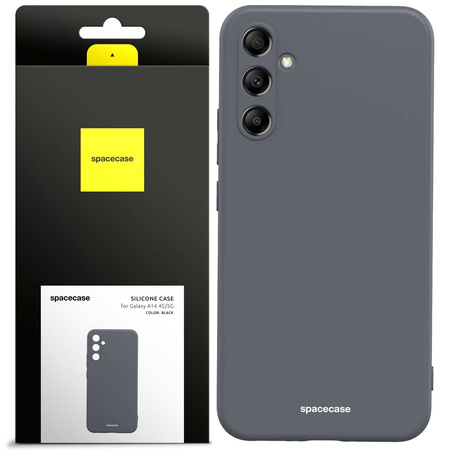 Spacecase Silicone Case Galaxy A14 4G/5G black