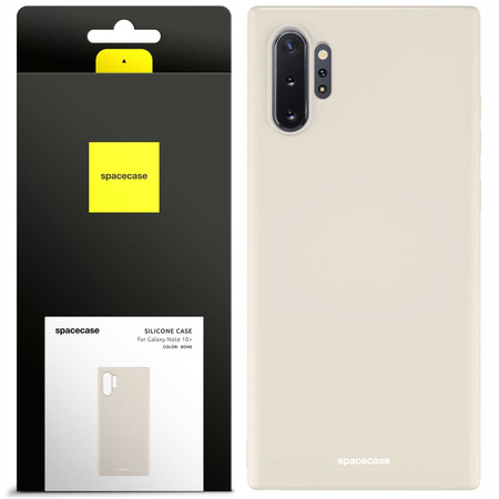 Spacecase Silicone Case Galaxy Note 10+ bone