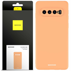 Spacecase Silicone Case Galaxy S10 orange