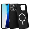 Etui skórzane Spacecase Classy Mag do iPhone 16 Pro Max czarne