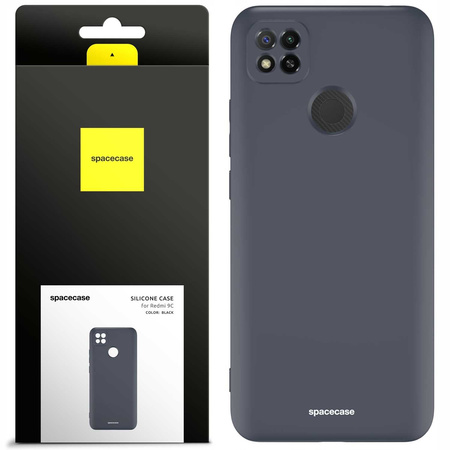 Spacecase Silicone Case Redmi 9C black