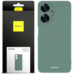 Spacecase Silicone Case Realme C55 dark green