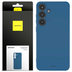 Etui silikonowe Spacecase Silicone Case do Galaxy S25+ niebieskie
