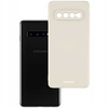 Etui silikonowe Spacecase Silicone Case do Galaxy S10 kremowe