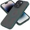 Etui Spacecase Hybrid Mag do iPhone 14 Pro Max ciemno zielone