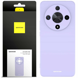 Spacecase Silicone Case Honor Magic 6 lite light purple