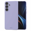 Etui silikonowe Spacecase Silicone Case do Galaxy S25+ jasno fioletowe