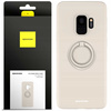 Spacecase Silicone Ring Galaxy S9 bone
