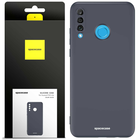 Spacecase Silicone Case Huawei P30 Lite black