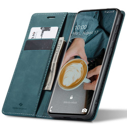 Etui z klapką Spacecase Wallet do Galaxy S20 niebieskie