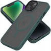Etui Spacecase Hybrid Mag do iPhone 14 ciemno zielone