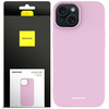 Etui silikonowe Spacecase Silicone Case do iPhone 15 liliowe