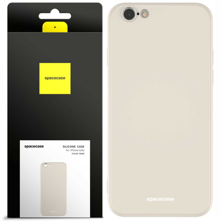 Spacecase Silicone Case iPhone 6/6s bone