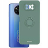 Spacecase Silicone Ring Poco X3 Pro/NFC dark green