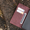 Etui z klapką Spacecase Wallet do Galaxy S23 czerwone
