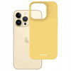 Spacecase Silicone Case iPhone 14 Pro yellow