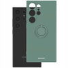 Spacecase Silicone Ring Galaxy S24 Ultra dark green