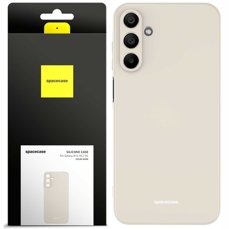 Spacecase Silicone Case Galaxy A15 4G / 5G bone