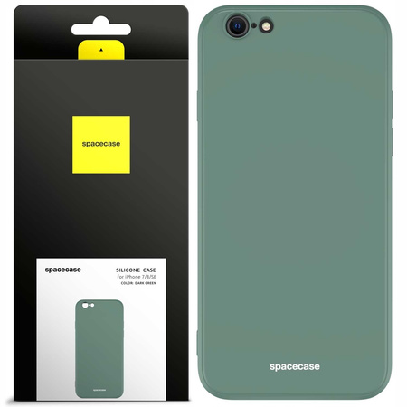 Spacecase Silicone Case iPhone 7/8/SE dark green