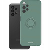 Spacecase Silicone Ring Galaxy A13 4G dark green