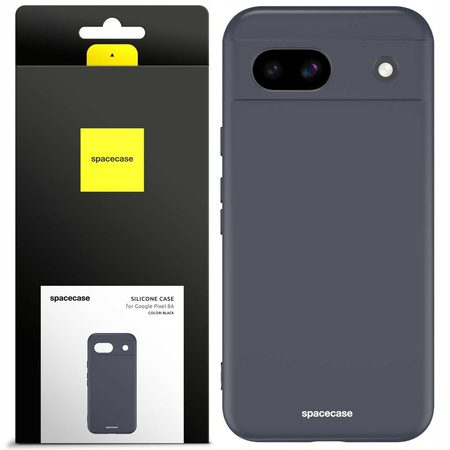 Spacecase Silicone Case Google Pixel 8A black