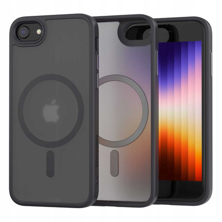 Etui Spacecase Hybrid Mag do iPhone 7/8/SE czarne