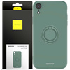 Spacecase Silicone Ring iPhone Xr dark green