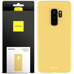 Spacecase Silicone Case Galaxy S9+ yellow