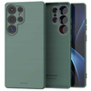 Etui silikonowe Spacecase Silicone Case do Galaxy S25 Ultra ciemno zielone