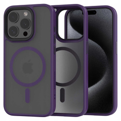 SPACECASE Hybrid Magsafe iPhone 15 Pro purple