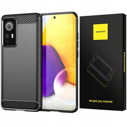 Spacecase Carbon Xiaomi 12/12X czarny