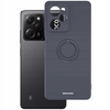 Etui Spacecase Silicone Ring do Poco X5 Pro 5G czarne