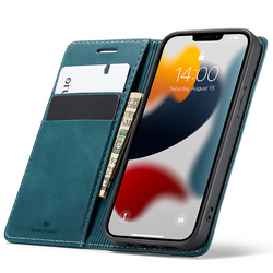 Etui z klapką Spacecase Wallet do iPhone 13 mini niebieskie