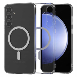 Etui Spacecase Clear Mag do Galaxy S23 FE przezroczyste