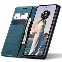 Etui z klapką Spacecase Wallet do Galaxy A32 5G niebieskie